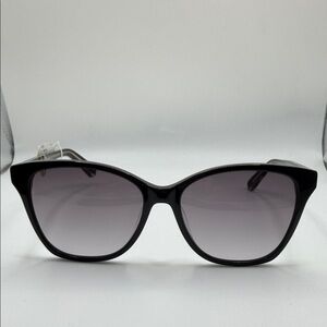 Calvin Klein Black Cat-Eye Sunglasses CK2152 No Case